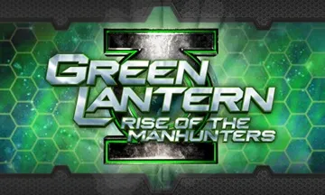 Green Lantern Rise of the Manhunters (Usa) screen shot title